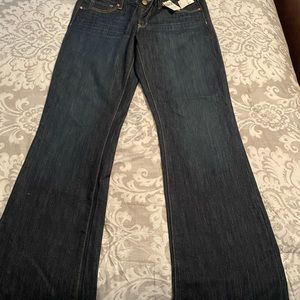 NWT Gap boot cut jeans, dark color